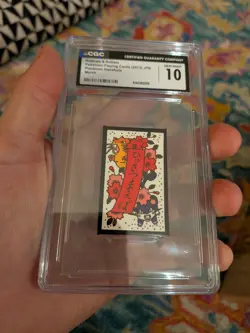 POP 17) CGC 10 GEM MINT Pokemon Japanese Playing Cards Hanafuda Raticate Rattata - Image 1