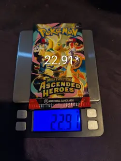 Heavy Booster Pack + Pokemon Ascended Heroes Heavy - 22.81g See Description - Image 1