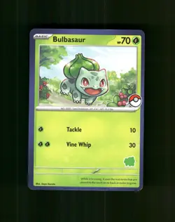Bulbasaur (Blue Border) Unconfirmed My First Battle Pokemon Near Mint - Image 1