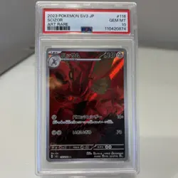 PSA 10 Scizor #116 Ruler of the Black Flame Japanese 2023 Pokemon GEM MINT - Image 1