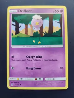 Drifloon 51/156 Sm-Ultra Prism Regular Pokemon - Image 2