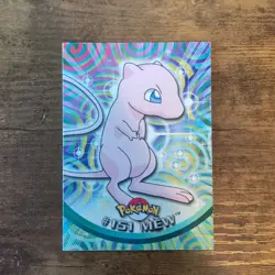 2000 Pokemon MEW #151 Topps Blue Logo TV Animation Series 3 NM - Image 1