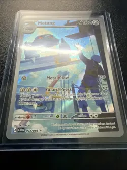 Metang 094/086 - Pokemon ME:04 Chaos Rising - Illustration Rare NM English - Image 2