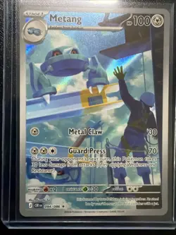 Metang 094/086 - Pokemon ME:04 Chaos Rising - Illustration Rare NM English - Image 3
