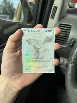 Pokemon Reshiram ex Full Art Holo Secret Rare 173/086 Sv: White Flare - Image 1