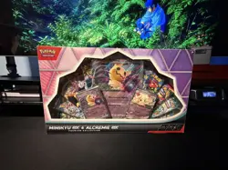 Pokemon Mimikyu EX and Alcremie EX Premium Collection Box - 10 Booster Packs New - Image 1