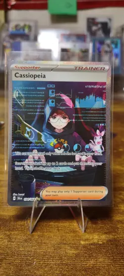 Cassiopeia 094/064 (Special Illustration Rare) Shrouded Fable Near Mint Pokemon - Image 1