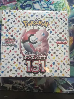 Pokemon Card Scarlet & Violet Pokemon Card 151 Booster Box sv2a Japanese - Image 1