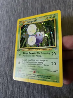 Pokemon Jumpluff 7/111 Neo Genesis 1st Edition Holo Rare 70 HP English - Image 2