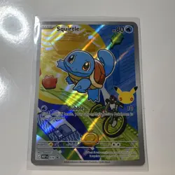 Pokemon TCG Squirtle 039 Me: Mega Evolution Promo Holo Eng - Image 1