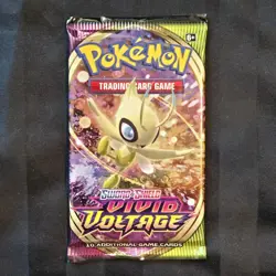 Pokemon Vivid Voltage - Booster Pack - Celebi Art - Factory Sealed - Image 1