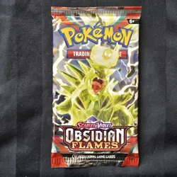 Pokemon Obsidian Flames - Booster Pack - Tyranitar Art - Factory Sealed - Image 1