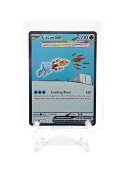 EISCUE EX Pokemon TCG SV03 Obsidian Flames 222/197 SPECIAL ILLUSTRATION RARE - Image 2