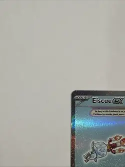 Pokemon TCG Eiscue EX Special Illustration Rare HOLO 222/197 - Obsidian Flames - Image 2