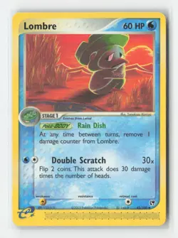 Lombre 45/100 Uncommon Sandstorm Pokemon Heavily Played - Image 1