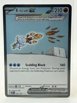 Eiscue ex 222/197 SV03 Obsidian Flames Holo ENG Tera EX - Image 1