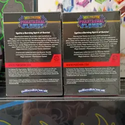 Pokemon TCG Mega Evolution—Phantasmal Flames Booster Bundle Lot of 2 (6 Packs) - Image 2
