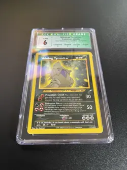 Shining Tyranitar-Pokemon NeoDestiny Unlimited 113/143-CGC 6 Ex/NM-LOW POP (48)! - Image 4