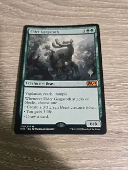 1x Elder Gargaroth Near Mint NM Rare MTG Magic Card Commander: Aetherdrift - Image 1