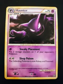 Gastly 63/102 + Haunter 35/102 Pokemon TCG HS Triumphant English 2010 Near Mint - Image 5