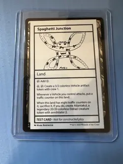 MTG Spaghetti Junction Mystery Booster Playtest Card Secret Lair NM - Image 1