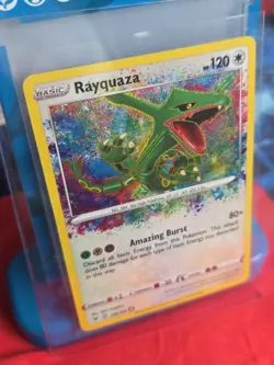 Rayquaza 138/185 Amazing Rare Vivid Voltage 2020 Pokemon Card Near Mint - Image 2
