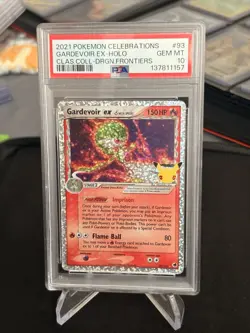 Pokemon TCG Gardevoir ex Delta Species 93/101 Celebrations PSA 10 Holo 2021 - Image 1