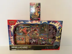 Pokemon TCG: Ascended Heroes Booster Bundle + Mega Lucario ex Figure Collection - Image 1