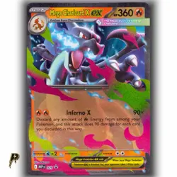 2026 Pokemon Mega Evolution Promo Mega Charizard X ex MEP 029 Holo NM - Image 1