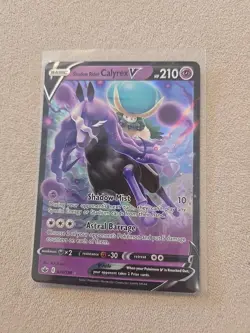 Calyrex V (Shadow Rider) 074/198 S&S Chilling Reign ULTRA RARE PER/MINT Pokemon - Image 1