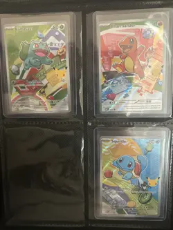 2025 Pokemon First Partners Kanto Set Charmander Squirtle Bulbasaur Series 1 - Image 1