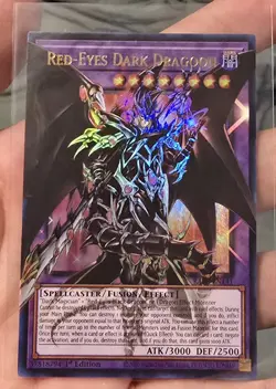 Yu-Gi-Oh! TCG Red-Eyes Dark Dragoon (Extended Overframe) RA05-EN141 Near Mint - Image 1