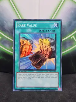 Yugioh Rare Value LCGX-EN164 Super Rare 1st Edition NM - Image 1