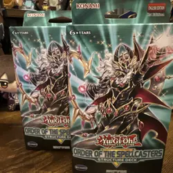 Konami Yugioh Order Of The Spellcasters Structure Deck New x2 English 1stEdition - Image 2