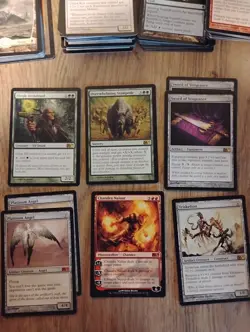 Mtg M11 Mythic And Rare 69 Card Lot Birds Of Paradise X2 And Rootbound Crag X2 - Image 2