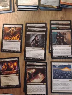 Mtg M11 Mythic And Rare 69 Card Lot Birds Of Paradise X2 And Rootbound Crag X2 - Image 4