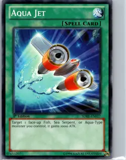 Yugioh - Aqua Jet SDRE-EN027 - Common 1st Edition NM - Image 1