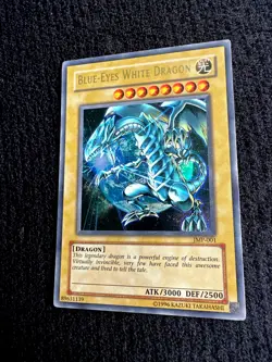 🔥 YUGIOH • BLUE-EYES WHITE DRAGON • JMP-001 • ULTRA RARE • UNLIMITED • LP 🔥 - Image 3