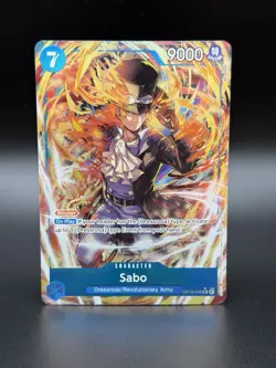 Sabo Special Blocker 9000 Power OP15-046 Character Card One Piece CCG - Image 1
