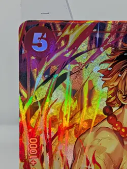 One Piece Illustration Box Vol. 5 Promo Portgas D. Ace ST15-005 SR English NM - Image 3