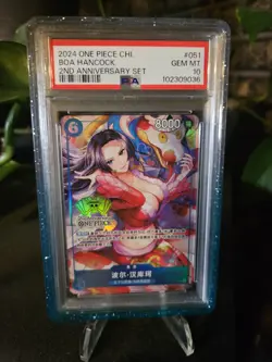 2024 One Piece S. Chinese 2nd Anniversary Limited Seria Boa Hancock PSA 10 - Image 1