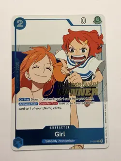 Girl - Release Event Winner Promo ✅ One Piece TCG - Image 1