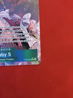 • Baby 5 • OP05-034 Alt Art Holo Awakening of the New Era One Piece TCG NM - Image 2