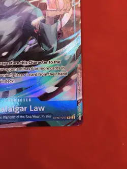 Trafalgar Law - One Piece TCG OP07-047 Seven Warlords of Sea Set English Alt PR - Image 2