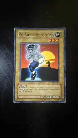 Yu-Gi-Oh! Chu-Ske the Mouse Fighter Common Card Unlimited FET-EN003 - Image 1