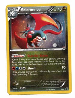 Pokemon Card: Salamence COSMOS HOLO 8/20 Dragon Vault Rare! EXC - Image 1