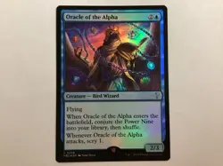 MTG Mystery Booster 2 ORACLE OF THE ALPHA Foil NM (BIN) Graded Power - Image 1