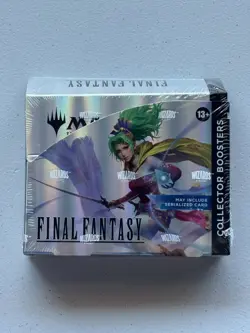 Magic The Gathering MTG Final Fantasy Sealed Collector Booster Box - Image 1