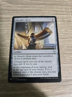 1 x Herald's Horn - Commander: The Lost Caverns of Ixalan - NM-Mint - MTG - Image 1