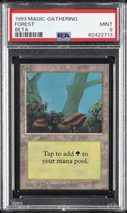 1993 MTG BETA FOREST PSA 9 - Image 1
